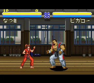 Natsuki Crisis Battle (Japan) screen shot game playing